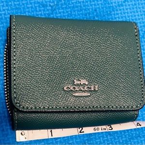 Coach trifold wallet